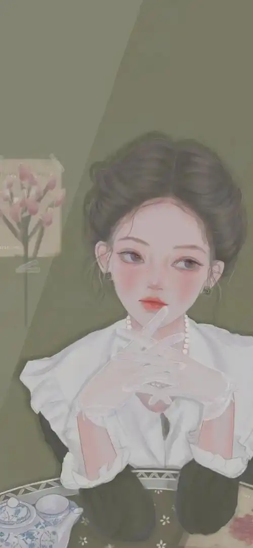 可爱妹纸插画女生头像新风潮来袭