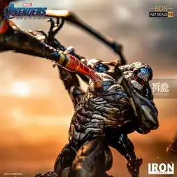 ironstudios复仇者联盟4终局之战钢铁蜘蛛侠对战灭霸士兵110雕像
