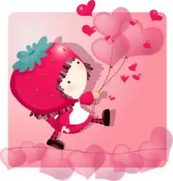 有没有人给我几张有草莓的动漫图最好和壁纸差不多大的