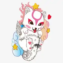 少女系列清新可爱狐狸手绘图片素材其他格式下载动漫人物大全