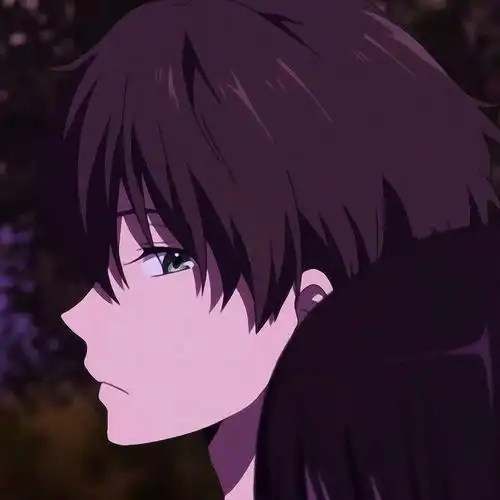 冰菓情侣头像丧系女头