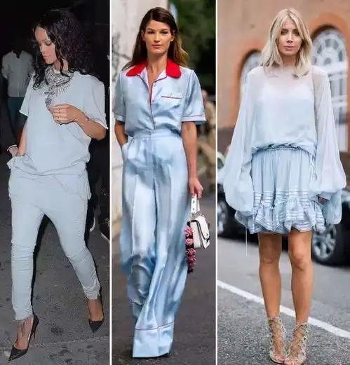 蓝冷系头像衣着