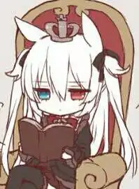 什么女动漫人物白色头发一只眼睛蓝色一只眼睛红色