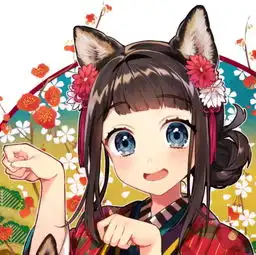 二次元和风大头贴青春靓丽的动感女生,让你们看着都羡慕
