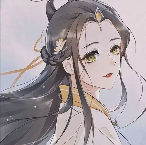 中国古风二次元女头,美到没朋友