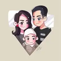 四口之家微信头像