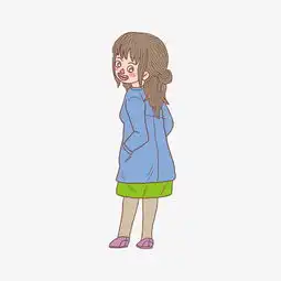 女孩微信头像可爱卡通图