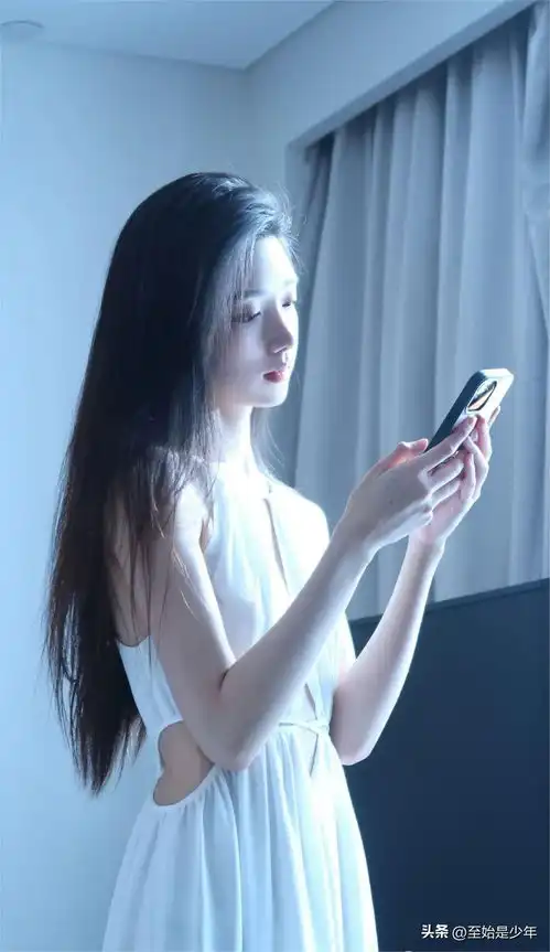 美女壁纸美图056白色系清纯女孩