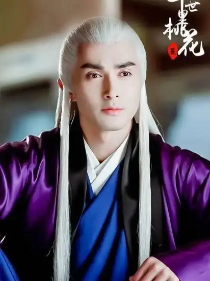 谁说白发就是老这6位古装美男白发太惊艳,盛世容颜勾人心弦