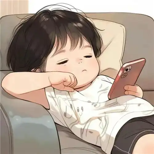 可爱萌娃摆烂头像图片大全,人生不摆烂,快乐少一半