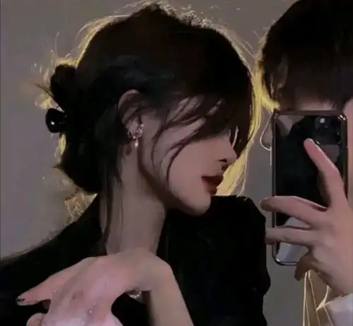 韩系少女壁纸真人情侣头