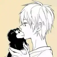 动漫男头像黑白帅气黑白冷酷又帅气动漫男
