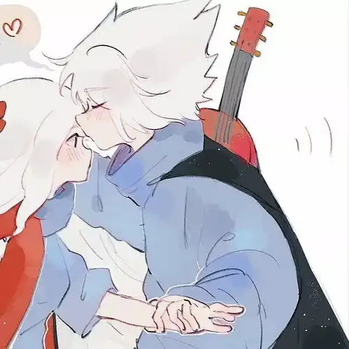 动漫情头谈恋爱真麻烦,以后就麻烦你了