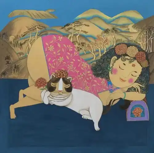 范开玉的温暖谐谑当猫成为灵感缪斯