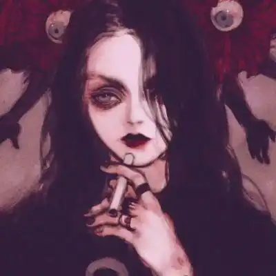 丧头像女动漫嗜血特别颓废丧的女生头像