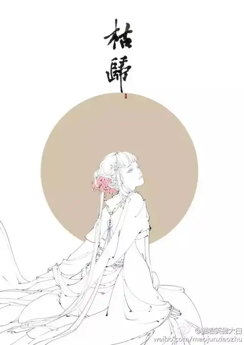 把美人画成了诗,她画笔下的世界美的让人羡慕