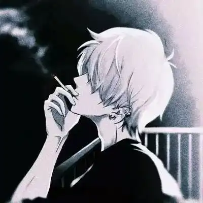 暖黄色系男生头像视觉心