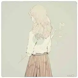 动漫气质微信头像女