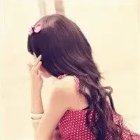 红色系头像女卡通图片微信头像图片大全