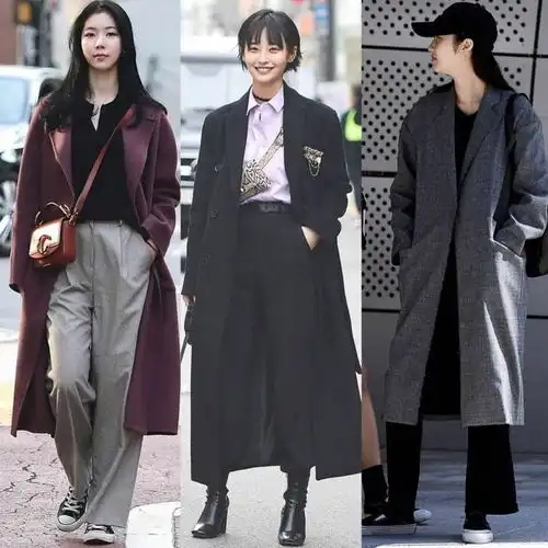 冬季的大衣最时髦这些搭配既温暖又显气质,适合大部分女生穿