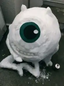 脑洞大开在日本连雪人都是动漫的形状