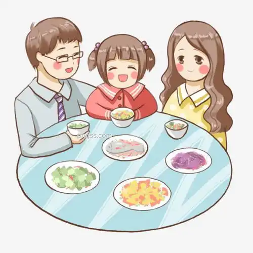 元旦一家三口一起聚餐图片大小2000x2000px图片尺寸1.72mb来自png搜索网pngss.com免费免扣png素材下载壁纸插画传统习俗欢庆家人节日卡通风卡通手绘可爱暖色系童话风格团聚团圆