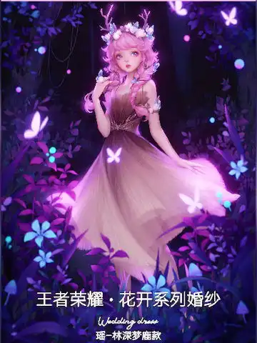 王者荣耀婚纱系列皮肤太美了吧