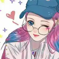 qq头像女生唯美卡通唯美漂亮女生卡通qq头像