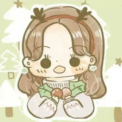 微信头像图片绿色系卡通超好看