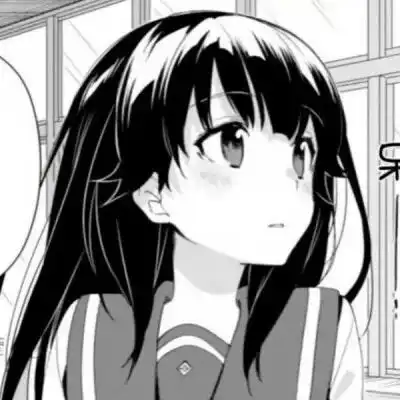 女头像动漫黑色系神眸