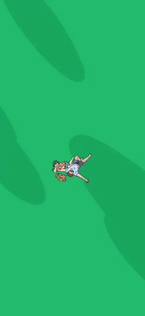 绿色系壁纸祝你坚强,祝你可爱,祝你一生向前,永不回头