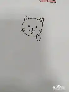 可爱的卡通猫咪简笔画怎么画,卡通小猫画法