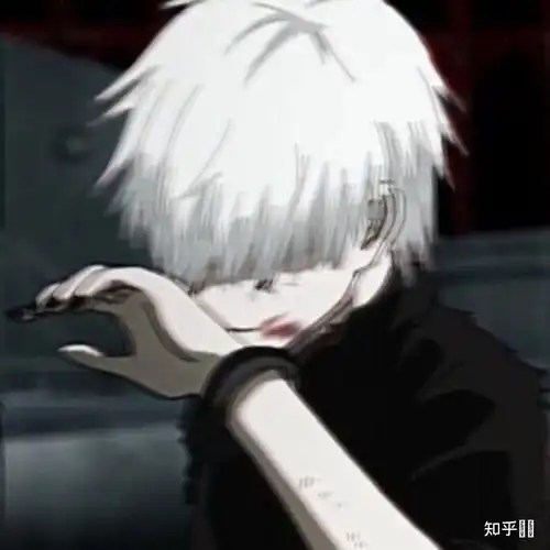 男头动漫头像痞帅高冷蓝