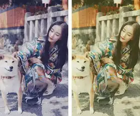 肖战的日系写真在调色上居然这么鸡贼