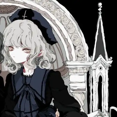 仙气飘飘紫色系头像三人