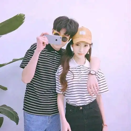 情侣头像暧昧禁欲系真人