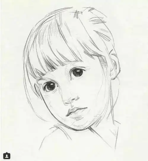 给你b脸要吗100例时尚头像线稿合集