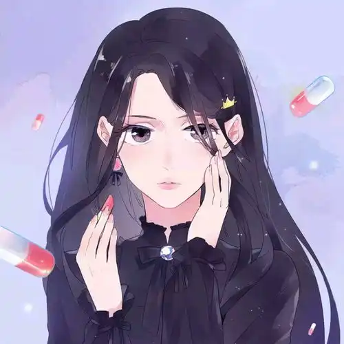 快手卡通头像女张靖