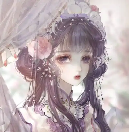 古风系三人闺蜜头像真人