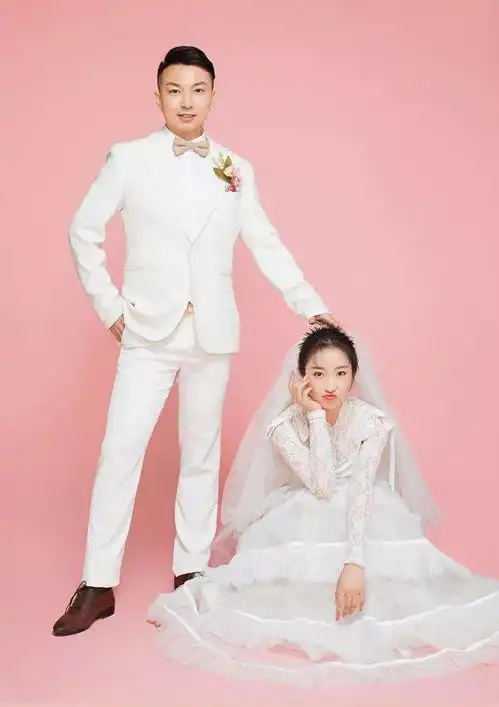 初恋的粉色系婚纱照,小仙女一定要pick