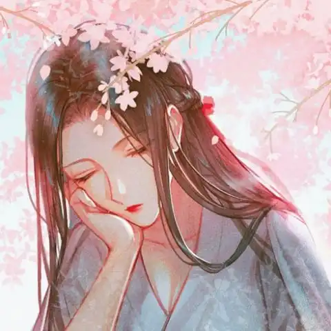 绝绝子的古风女头愿此间山有木兮卿有意,昨夜星辰恰似你腾讯新闻