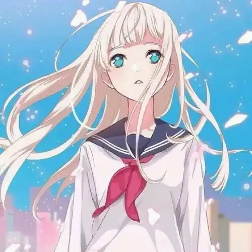动漫卡通女生头像见什么世面见你就好啦