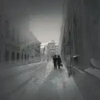 模糊头像女黑白微信头像图片大全