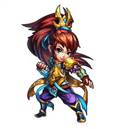 春秋战雄武将之自然明介绍