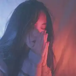 堆糖甜美女神头像美丽女生长发头像