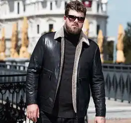 男士皮衣搭配图片男士皮衣外套图片