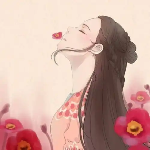 女生个性卡通头像古风