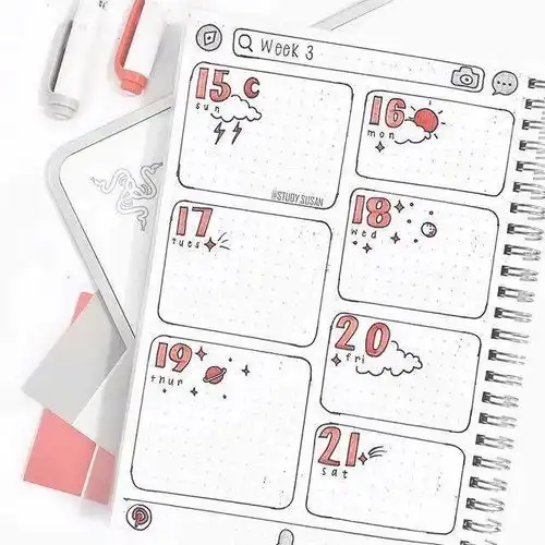 手帐变现的几种方式,把爱好变成职业,附手账素材500例临摹学习