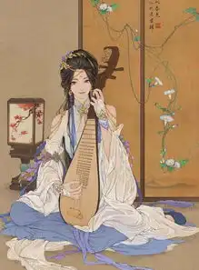 工笔古风绝美插画公子如风美人似画,谁是你的小说男主脸