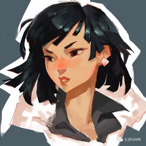 犀利简约,欧美风块面感头像分享7.game